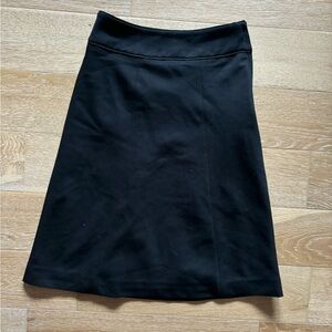 H&M Black A-line Office Skirt Business Outfit Size 2